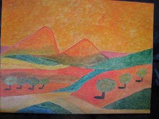 peinture de Josette Bude Laurent